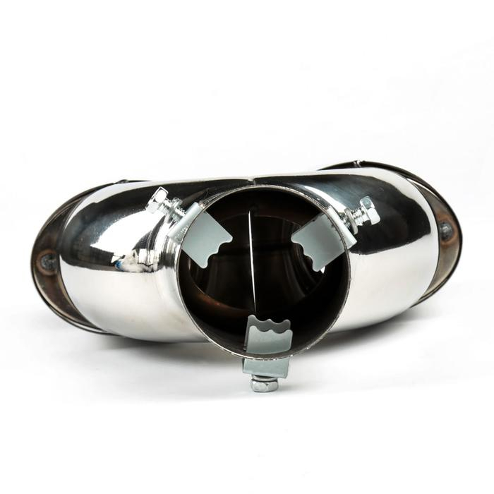 Насадка на глушитель, 200&times;190&times;65 мм, посадочный d 60 мм