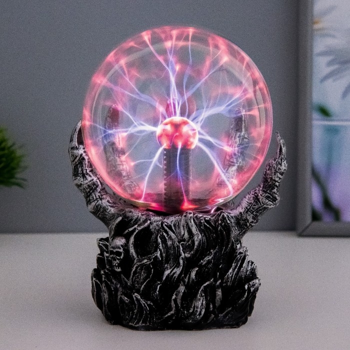 Плазменный шар полистоун Плазменный шар полистоун "Рука из подземелья" 20х17х11 см