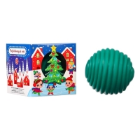 Развивающий тактильный мячик &laquo;Сказочный город&raquo;, Новогодняя подарочная упаковка, 1 шт., Крошка Я