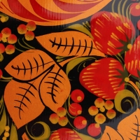 Набор разделочных досок &laquo;Рыбка Золотая&raquo;, 3 шт, хохлома