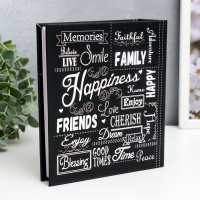 Фотоальбом на 100 фото 10х15 см "Надписи" Фотоальбом на 100 фото 10х15 см "Надписи"