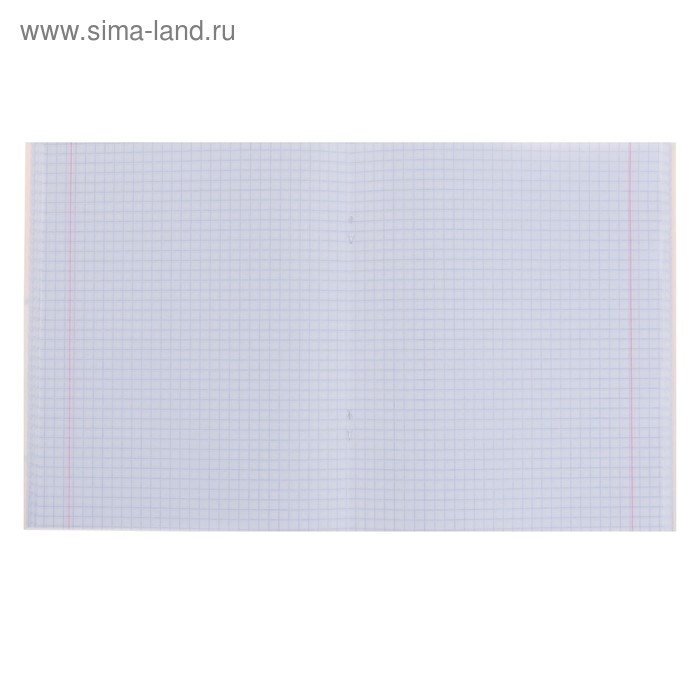 Тетрадь 96 листов в клетку Calligrata "Фламинго", обложка мелованный картон, блок офсет, МИКС