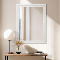 Зеркало настенное &laquo;Верона&raquo;, белое, 60&times;74 см, рама пластик, 60 мм