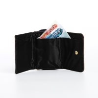 Кошелёк женский на кнопке, цвет серый Кошелёк женский на кнопке, цвет серый