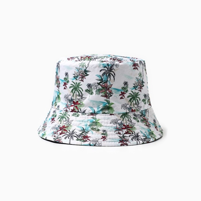 Панама мужская, цвет белый, размер 56-58 Панама мужская, цвет белый, размер 56-58