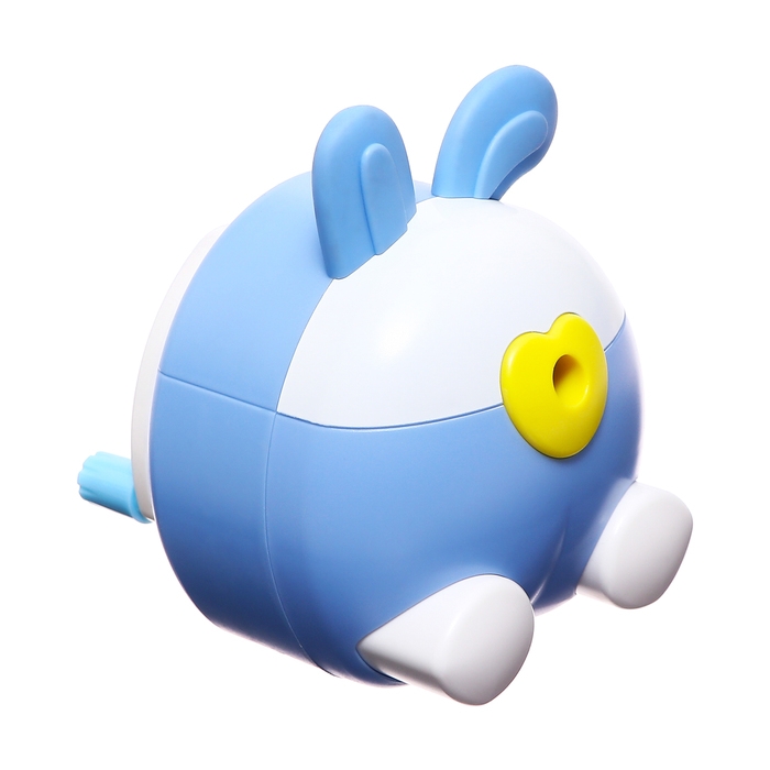 Точилка механическая с контейнером, Ушки синий/белый Точилка механическая с контейнером, Ушки синий/белый