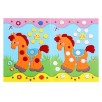 Развивающие наклейки для малышей &laquo;Домик&raquo;