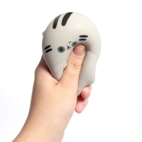 Мялка &laquo;Котик&raquo; с пастой, цвета МИКС