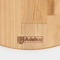 Подарочный набор деревянной посуды Adelica &laquo;Фортуна&raquo;, менажница на ножках с соусницей, d=30 см, 70 мл, берёза