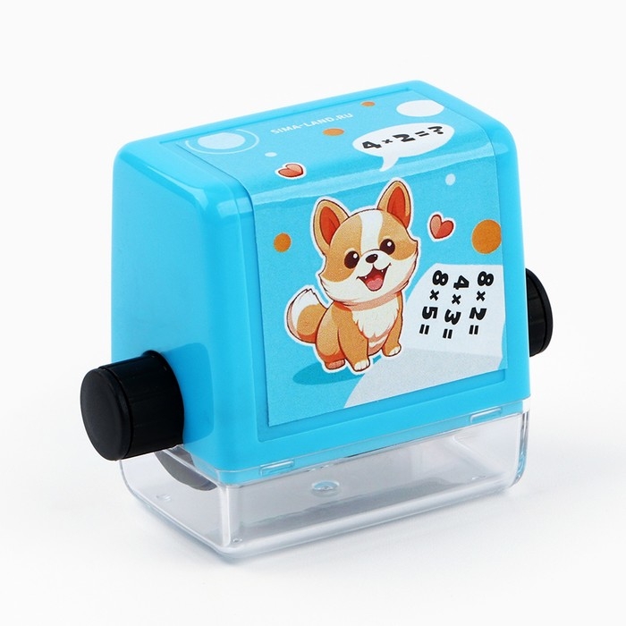 Математическая печать &laquo;Любознательный корги&raquo;, умножение, 100 примеров