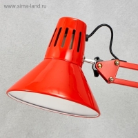 Лампа настольная Е27 40Вт красная 94х16,5х16,5 см RISALUX Лампа настольная Е27 40Вт красная 94х16,5х16,5 см RISALUX