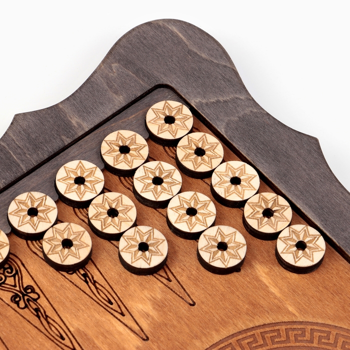 Нарды деревянные большие, резные, настольная игра Нарды деревянные большие, резные, настольная игра "Кобра", 45 х 45 см