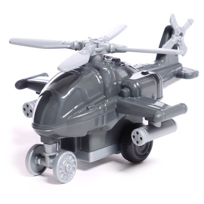 Вертолёт инерционный «Штурм», цвета МИКС, в пакете Вертолёт инерционный «Штурм», цвета МИКС, в пакете