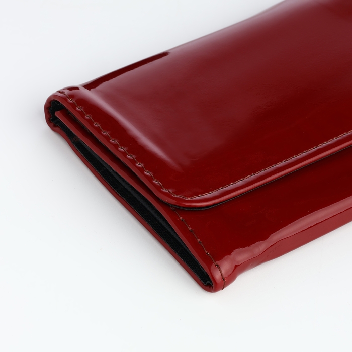 Кошелёк женский на магните, цвет бордовый Кошелёк женский на магните, цвет бордовый