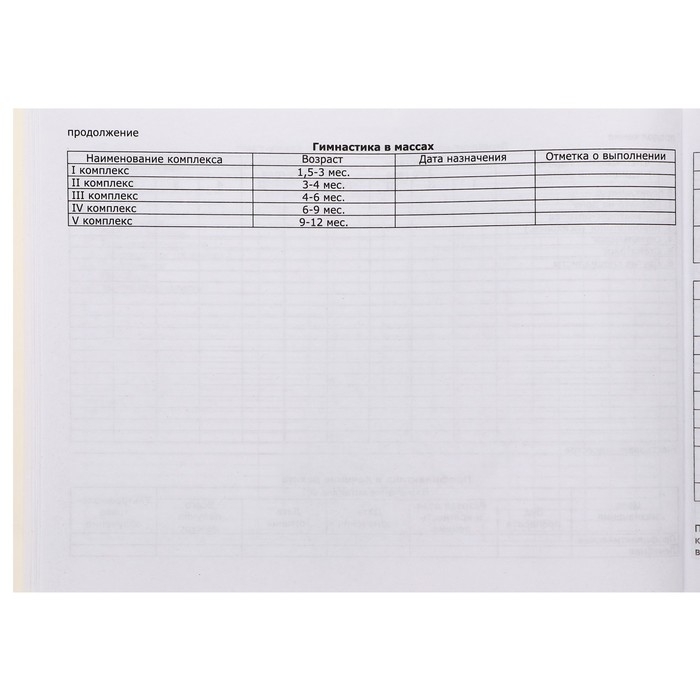 Медицинская карта ребёнка Медицинская карта ребёнка "Классик", форма №112/у, 40 листов