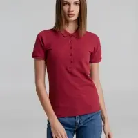 Рубашка поло женская Neptune вишнево-красная, размер S Рубашка поло женская Neptune вишнево-красная, размер S