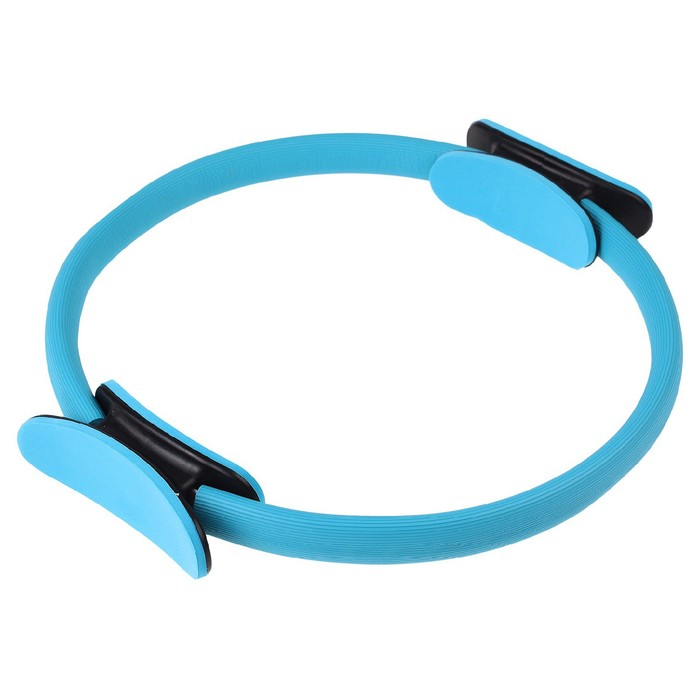 Кольцо для пилатеса ONLYTOP, d=37 см, цвет синий Кольцо для пилатеса ONLYTOP, d=37 см, цвет синий