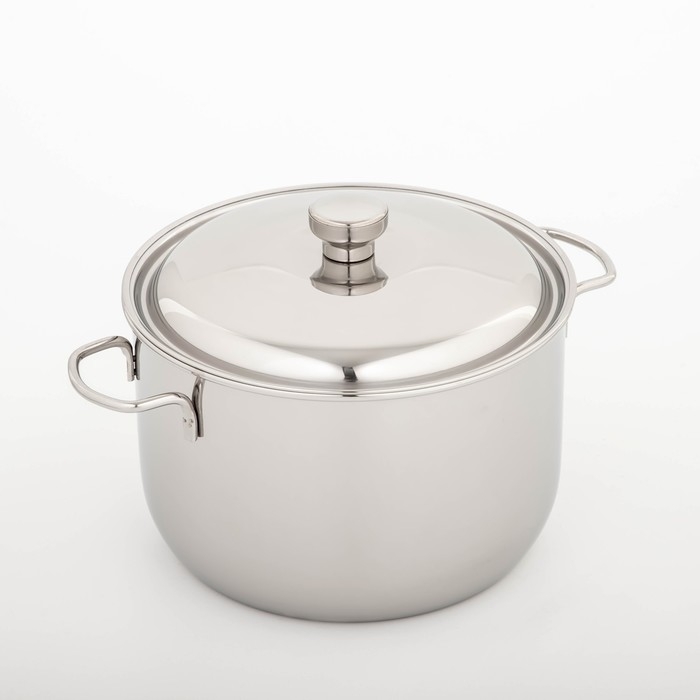 Кастрюля &laquo;Классика&raquo;, 5 л, металлическая крышка