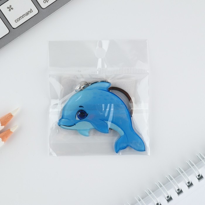 Брелок для ключей детский &laquo;Дельфин&raquo;, 3,5 х 10 см