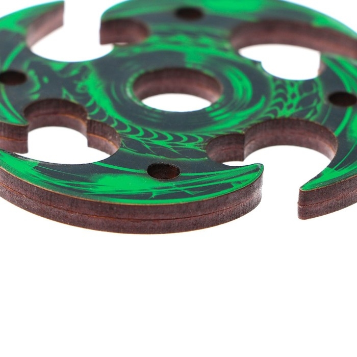 Деревянное оружие, детское сувенирное &laquo;Дракон&raquo;, нож сюрикен, 8 см