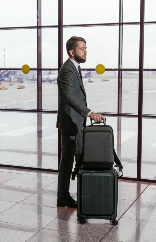 Рюкзак для ноутбука Santiago Slim, серый Рюкзак для ноутбука Santiago Slim, серый