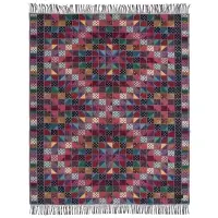 Плед Illinois, бордовый