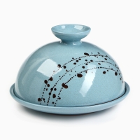 Блинница - хлебница "Застолье" 1,8л / 15х24см, блюз Блинница - хлебница "Застолье" 1,8л / 15х24см, блюз