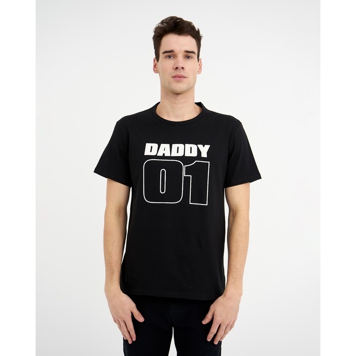 Футболка мужская KAFTAN "Sport Family", чёрный, р. 52