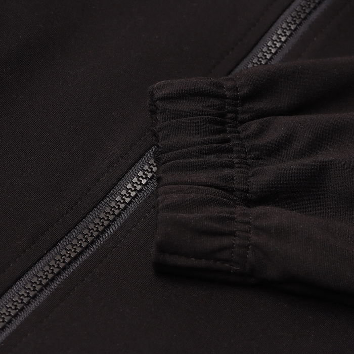 Бомбер для девочки MINAKU: Casual Collection KIDS, цвет чёрный, рост 128 см