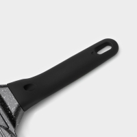 Сковорода гриль Доляна &laquo;Моно&raquo;, d=18 см, индукция, цвет темный мрамор