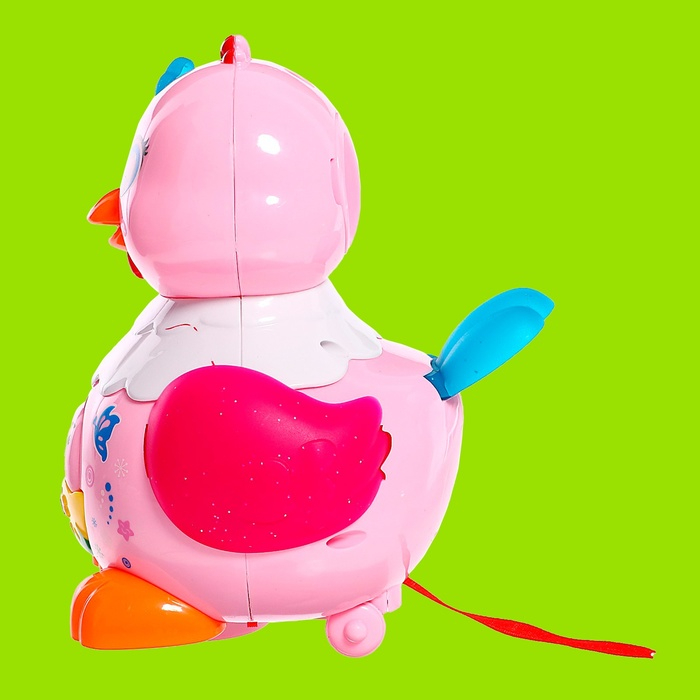 Развивающая игрушка &laquo;Курочка&raquo;, световые и звуковые эффекты, несёт яица, МИКС