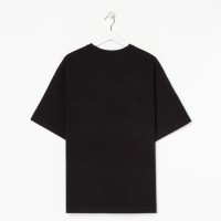 Футболка KAFTAN "Окна", черный, р. 48 Футболка KAFTAN "Окна", черный, р. 48