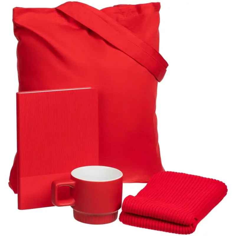 Набор Warm Vale, красный Набор Warm Vale, красный