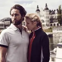 Рубашка поло мужская Anderson, красная, размер XXL