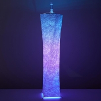 Торшер с ПДУ 16655/1 LED RGB 32х32х150 см