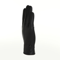 Перчатки женские, размер M, с утеплителем, цвет чёрный