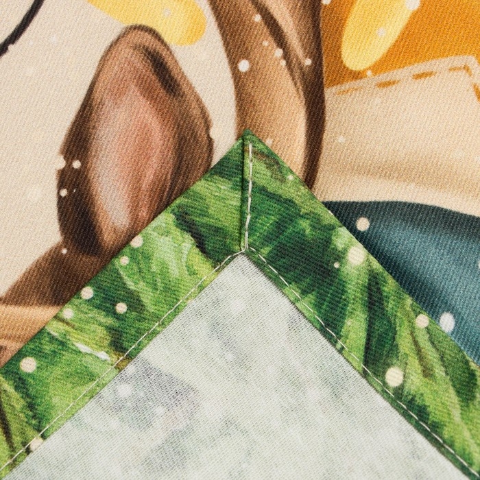 Набор новогодних салфеток Этель &laquo;Noble Christmas&raquo;, 40х40см - 4 шт, хлопок, саржа