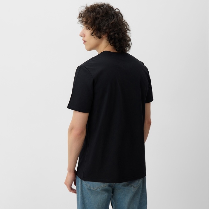 Футболка мужская KAFTAN Santa, черный, р. M Футболка мужская KAFTAN Santa, черный, р. M