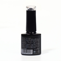 Гель лак для ногтей, &laquo;CLASSIC COLORS&raquo;, 3-х фазный, 8мл, LED/UV, цвет чёрный (002)