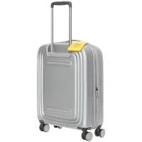 Чемодан Logoduck S, серебристый Чемодан Logoduck S, серебристый