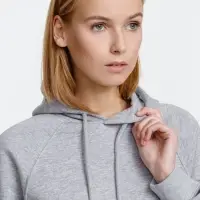 Толстовка унисекс Stellar, серый меланж, размер M