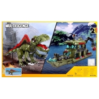 Конструктор блочный &laquo;Динобот&raquo;, 2 варианта сборки, 1064 детали