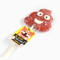 Леденец формовой, на палочке &laquo;Улыбнись&raquo;, со вкусом молочного шоколада, 15 г