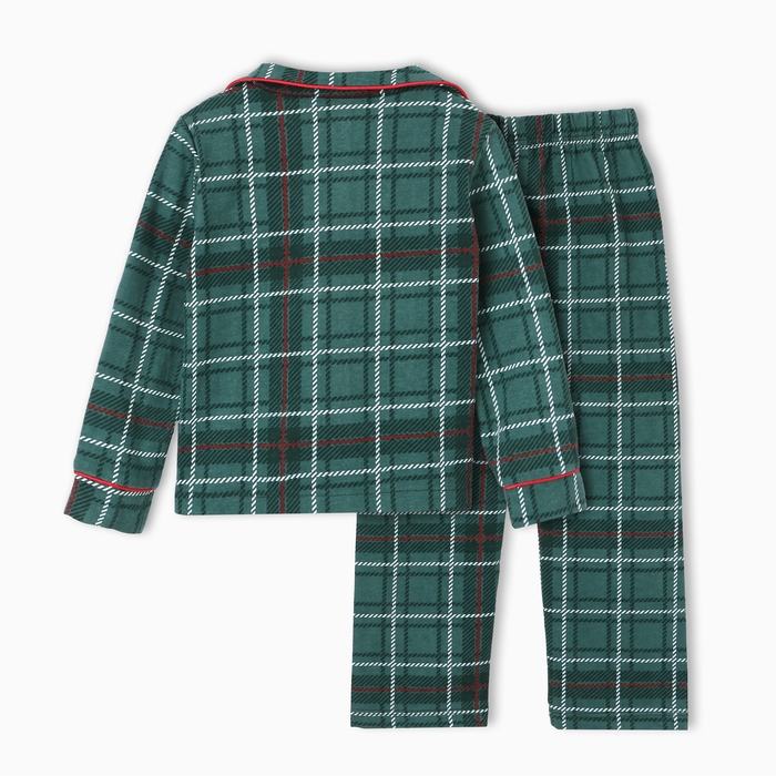 Пижама детская KAFTAN Green mood, р.32 (110-116 см)