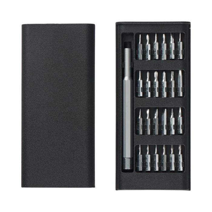 Набор отверток для точных работ, 24 насадки, 6.5 × 14.5 × 2 см Набор отверток для точных работ, 24 насадки, 6.5 × 14.5 × 2 см