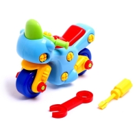 Конструктор для малышей &laquo;Мотоцикл&raquo;, 27 деталей