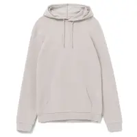Толстовка с капюшоном унисекс Hoodie, дымчато-серая, размер S