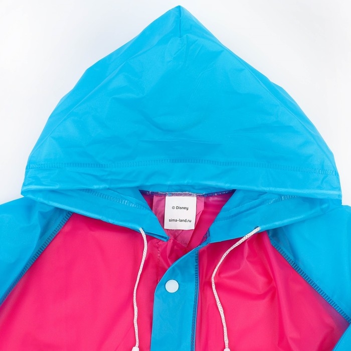 Дождевик детский, размер M, 100-110 см, Минни Маус
