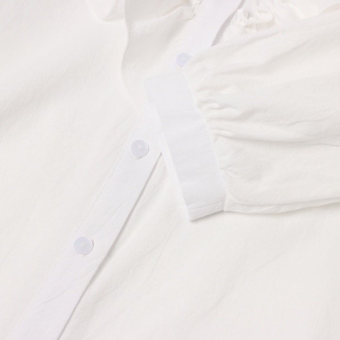 Блузка для девочки MINAKU, цвет белый, рост 140 см