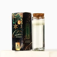 Новогодняя свеча в колбе &laquo;Новый год: Звездное небо&raquo;